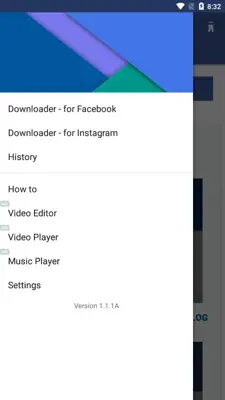 Video Downloader - for Facebook android App screenshot 1